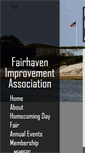 Mobile Screenshot of fairhavenimprovement.org
