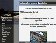 Tablet Screenshot of fairhavenimprovement.org